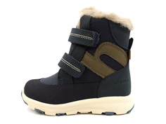 Bisgaard navy winter boot Spencer with Velcro and TEX